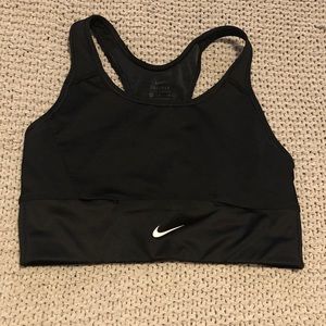 Nike Dry Fit Sports Bra Black Size S
